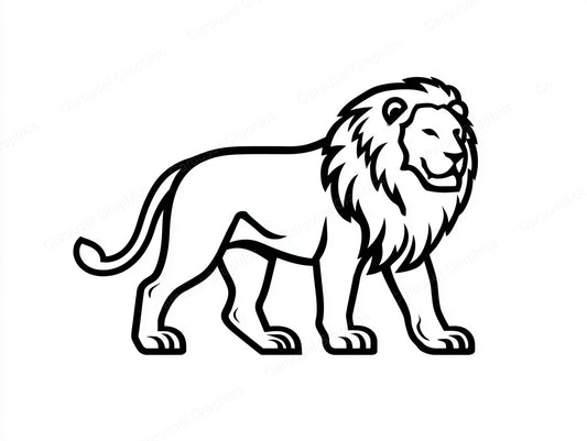 Lion Vector Graphic preview