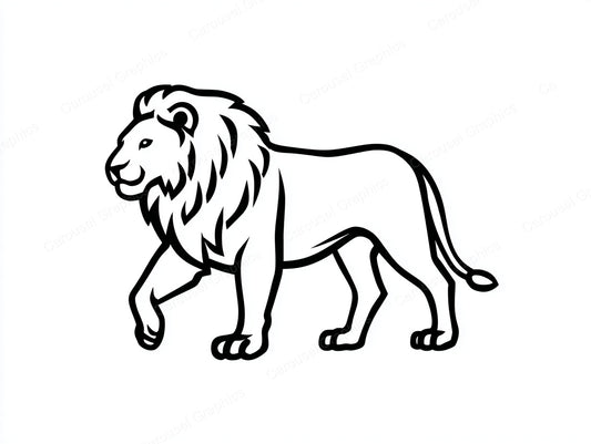 Lion Vector Graphic preview