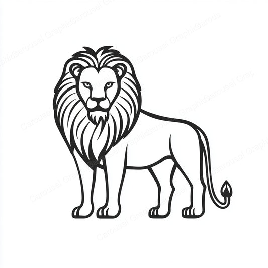 Lion Vector Graphic preview