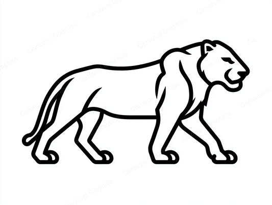 Lion Vector Graphic preview