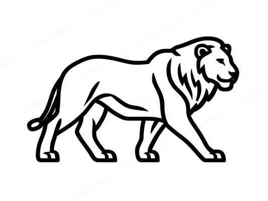 Lion Vector Graphic preview