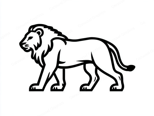 Lion Vector Graphic preview