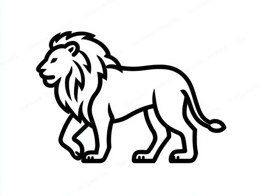 Lion Vector Graphic preview