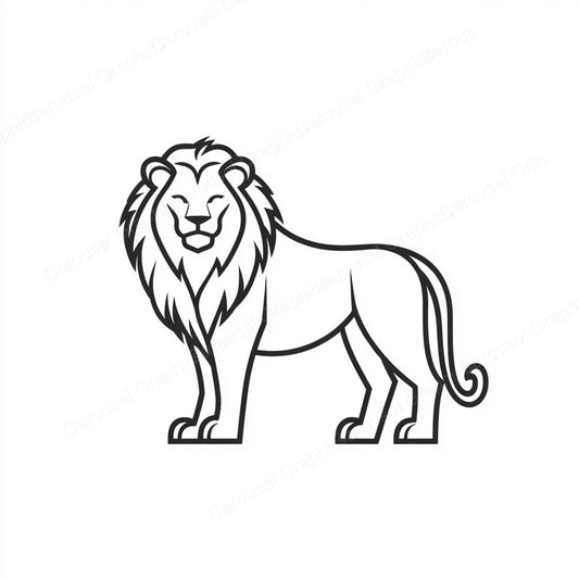 Lion Vector Graphic preview