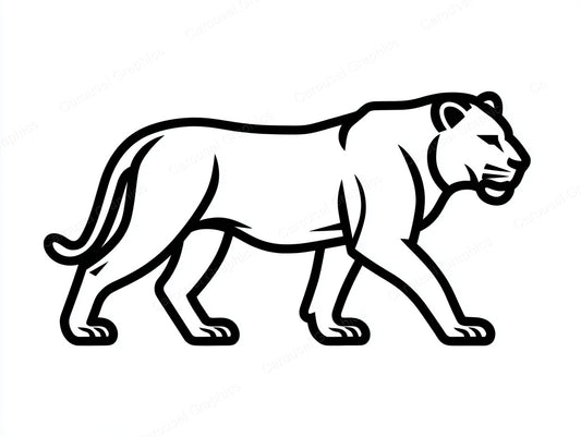 Lion Vector Graphic preview