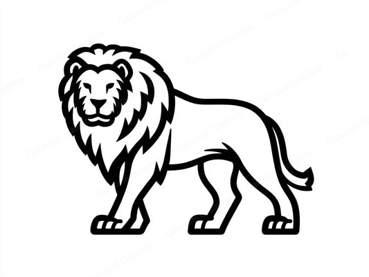 Lion Vector Graphic preview