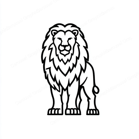 Lion Vector Graphic preview