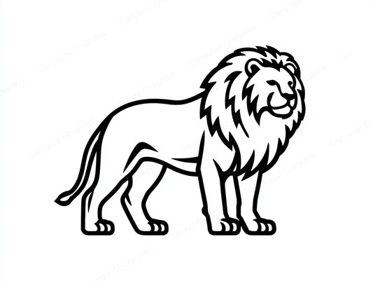 Lion Vector Graphic preview
