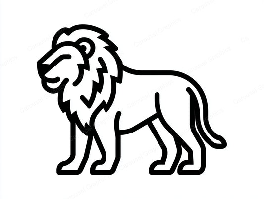 Lion Vector Graphic preview