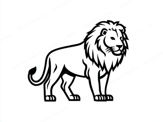 Lion Vector Graphic preview