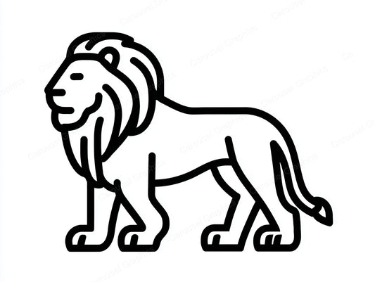 Lion Vector Graphic preview