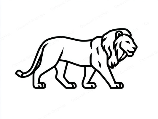 Lion Vector Graphic preview