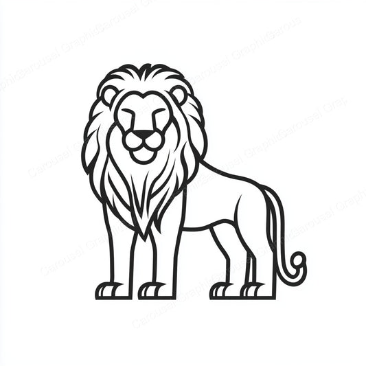 Lion Vector Graphic preview