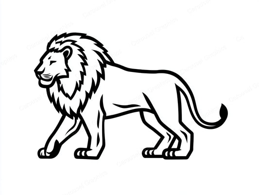 Lion Vector Graphic preview
