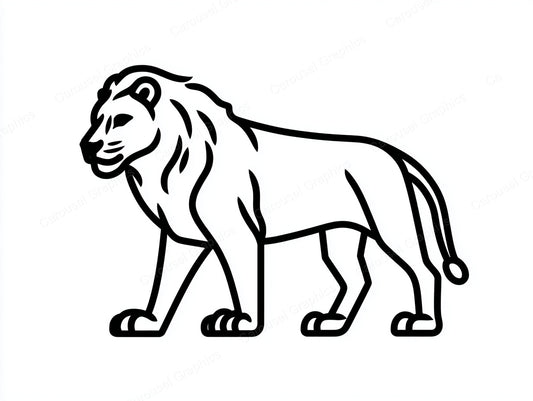 Lion Vector Graphic preview