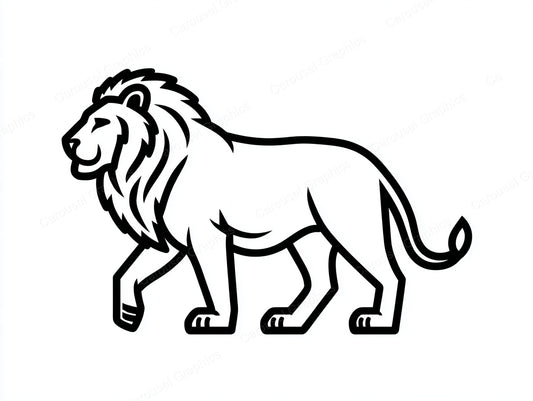 Lion Vector Graphic preview