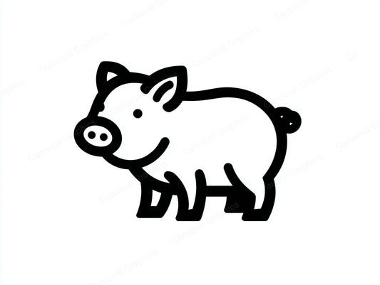 Pig Vector Graphic preview
