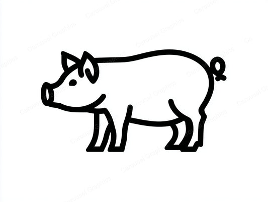 Pig Vector Graphic preview