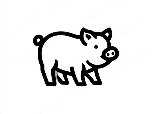 Pig Vector Graphic preview