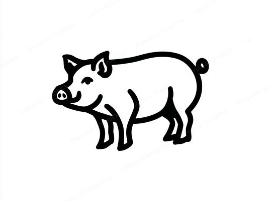 Pig Vector Graphic preview
