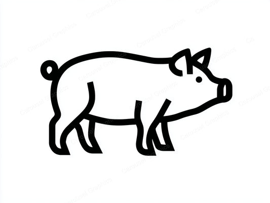 Pig Vector Graphic preview