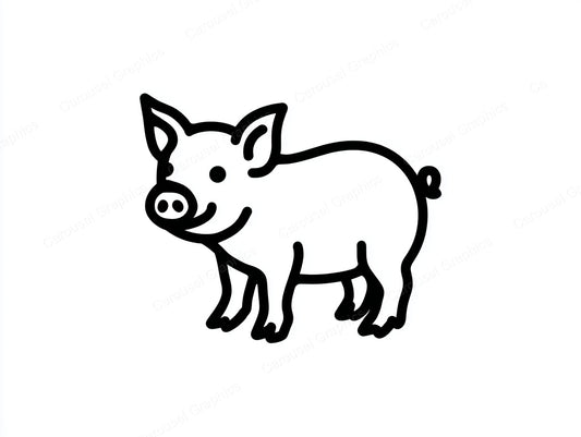 Pig Vector Graphic preview