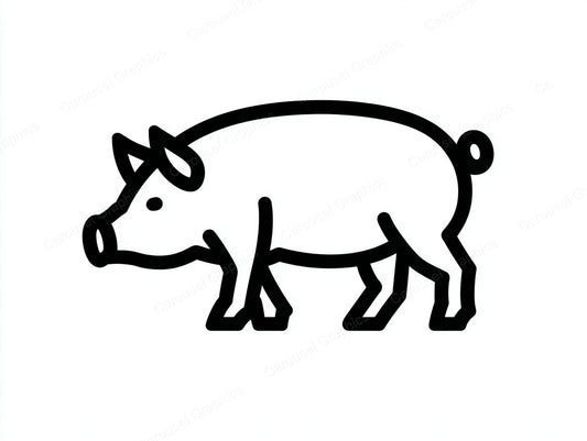 Pig Vector Graphic preview