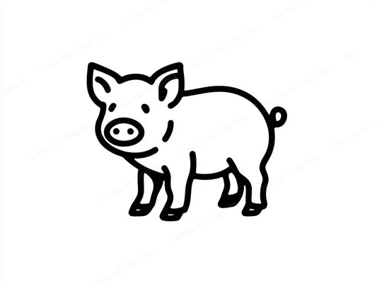 Pig Vector Graphic preview