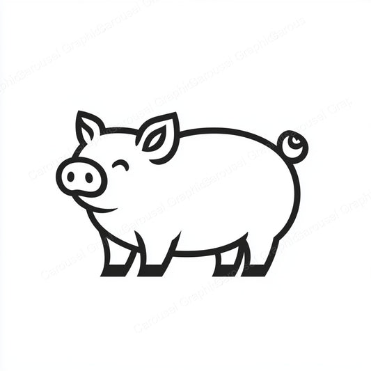 Pig Vector Graphic preview