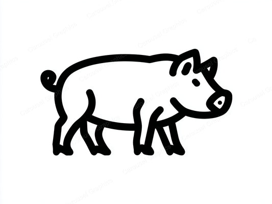Pig Vector Graphic preview