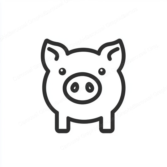 Pig Vector Graphic preview