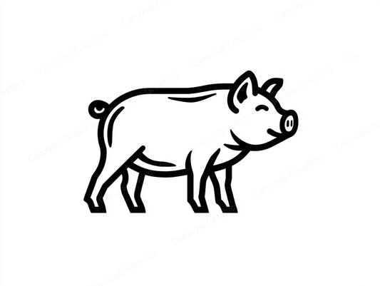 Pig Vector Graphic preview