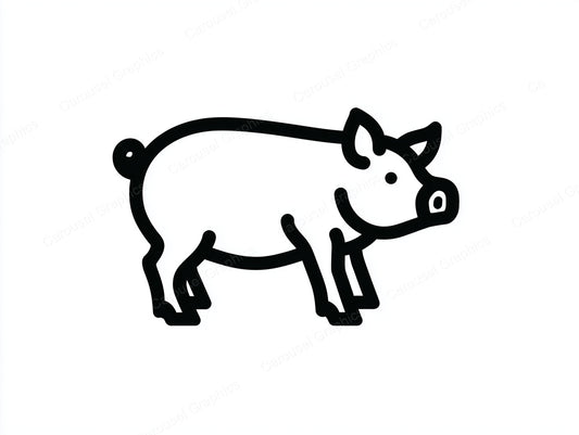 Pig Vector Graphic preview
