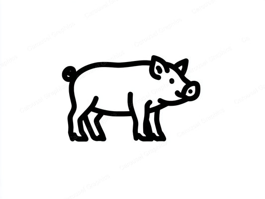 Pig Vector Graphic preview