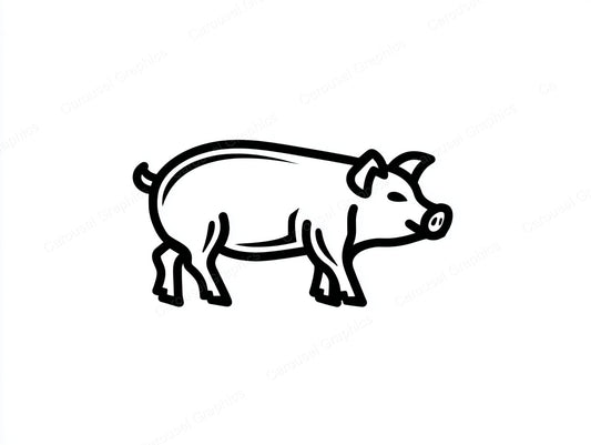 Pig Vector Graphic preview