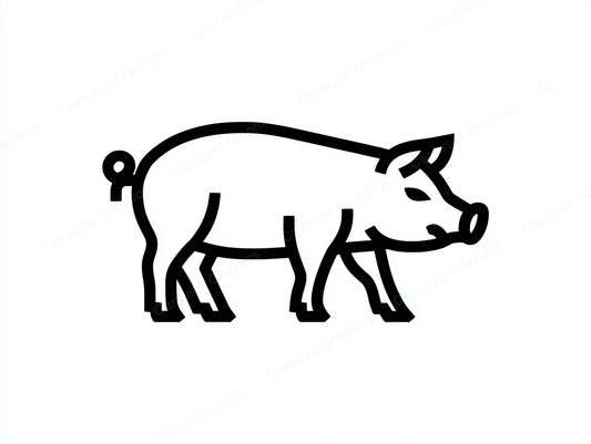 Pig Vector Graphic preview