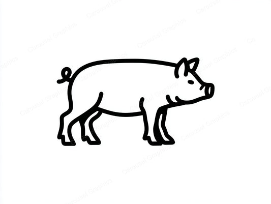 Pig Vector Graphic preview