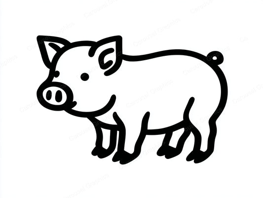 Pig Vector Graphic preview