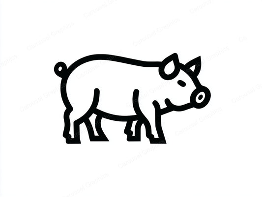Pig Vector Graphic preview