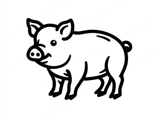 Pig Vector Graphic preview
