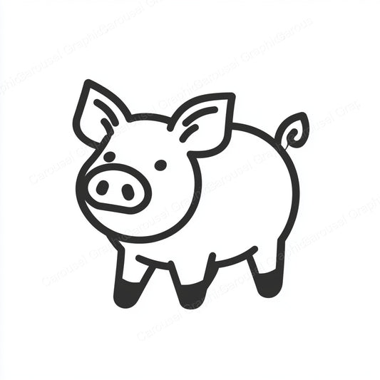 Pig Vector Graphic preview
