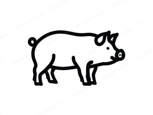 Pig Vector Graphic preview