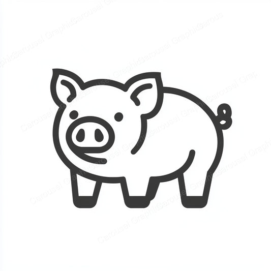 Pig Vector Graphic preview