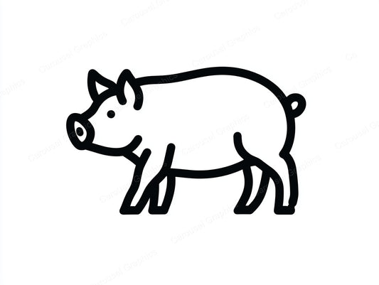 Pig Vector Graphic preview
