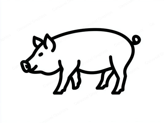 Pig Vector Graphic preview