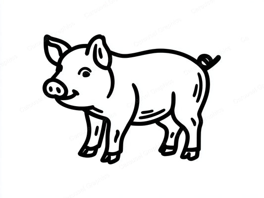 Pig Vector Graphic preview
