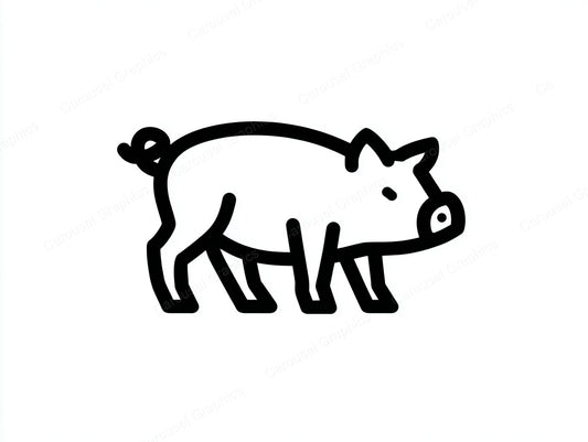 Pig Vector Graphic preview