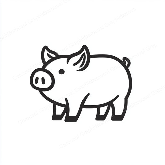 Pig Vector Graphic preview