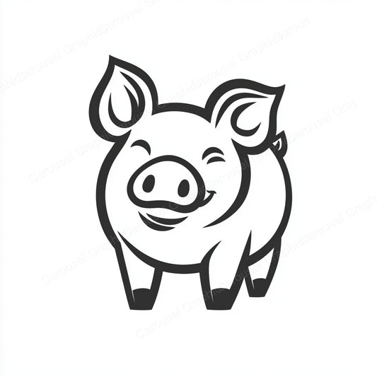 Pig Vector Graphic preview