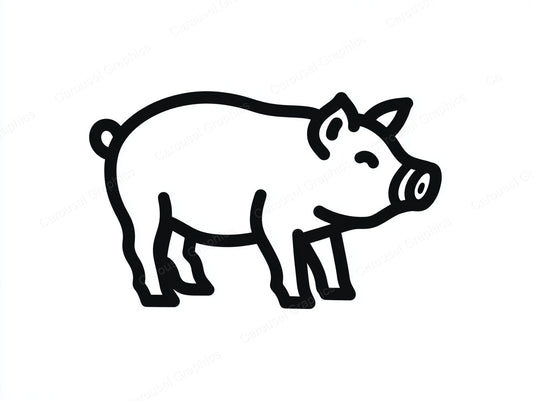 Pig Vector Graphic preview